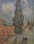 Vincent Van Gogh Roar with Cypress and Star (nn04) Germany oil painting reproduction